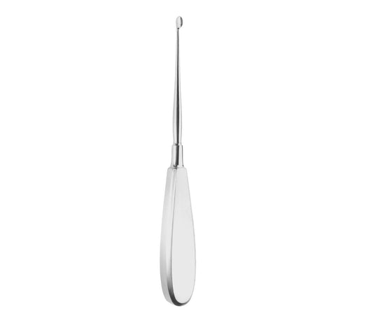 7 1/8" Swedish Bone Curette 3mm Oval