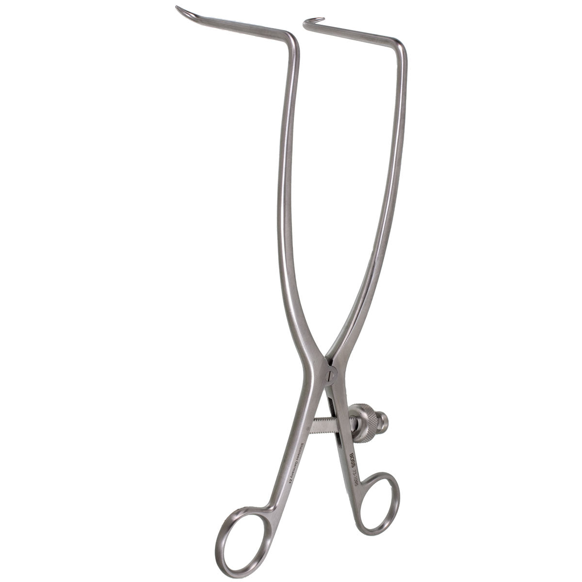 depth B-Z Retractor with 90° angle, 3" deep, and 5" spread