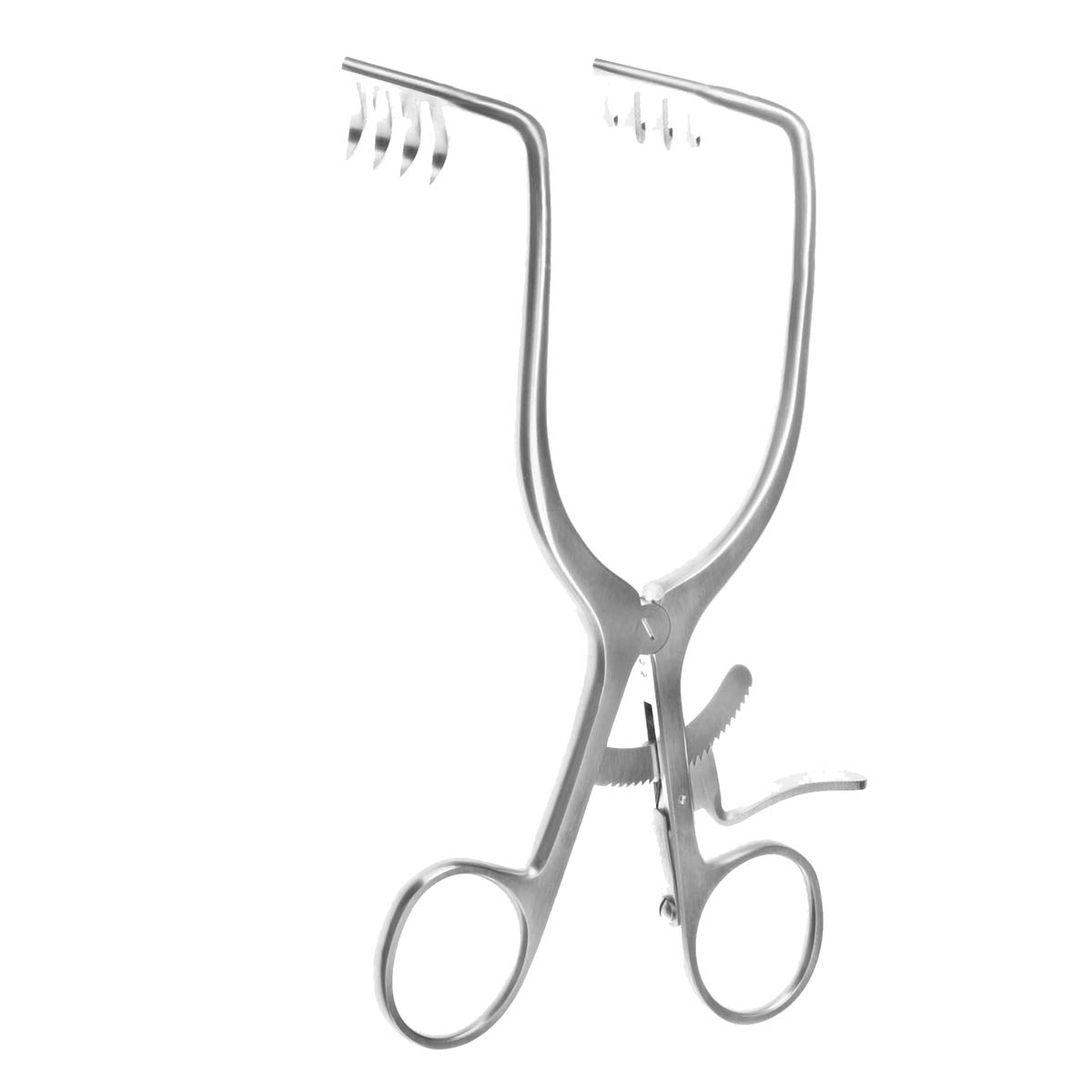 Adson Cerebellum Retractor, 7 angled 80°, shrp