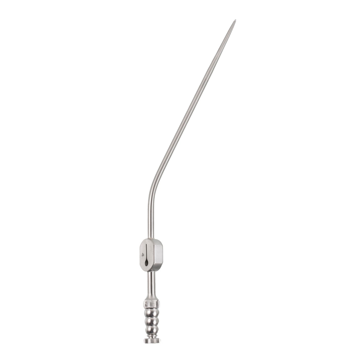 Raindrop Suction Tube – 4fr tapered angled W/L 5"