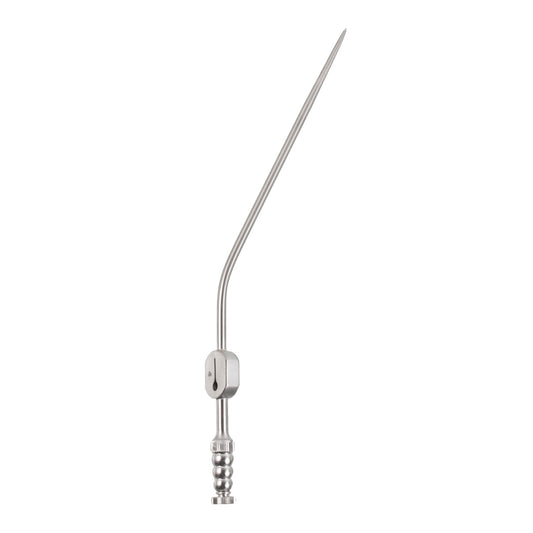 Raindrop Suction Tube – 4fr tapered angled W/L 5"