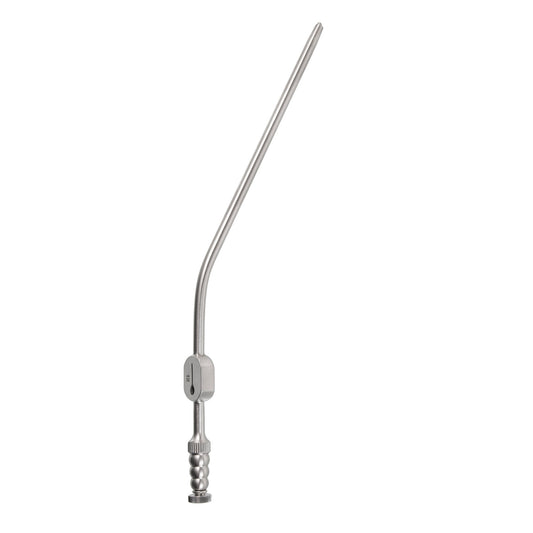 Raindrop Suction Tube – 12fr Tapered Angled W/L 5"