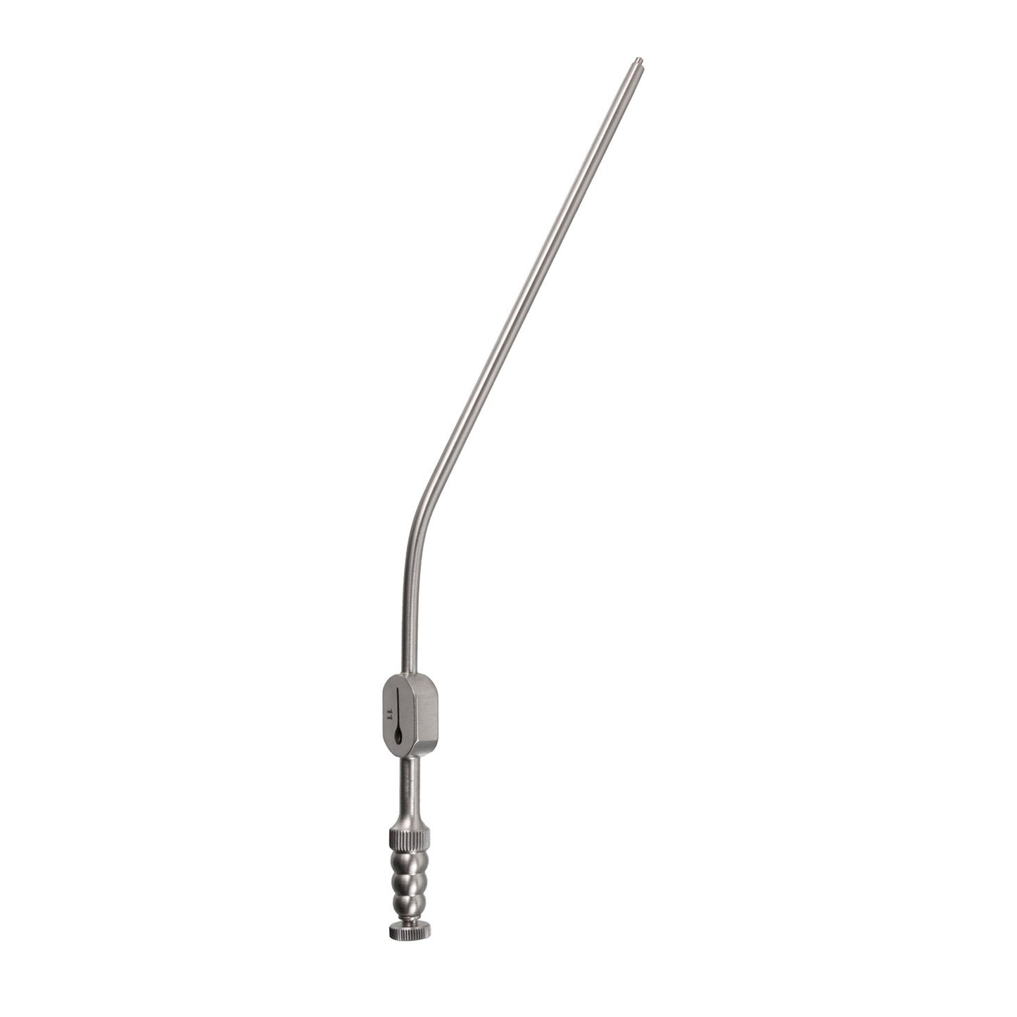 Raindrop Suction Tube – 11fr Tapered Angled W/L 5"