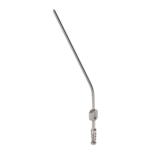 Raindrop Suction Tube – 11fr Tapered Angled W/L 6"