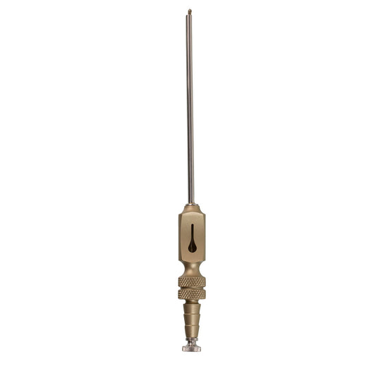 Colour Line Suction Tube – Short 9fr Gold W/L
