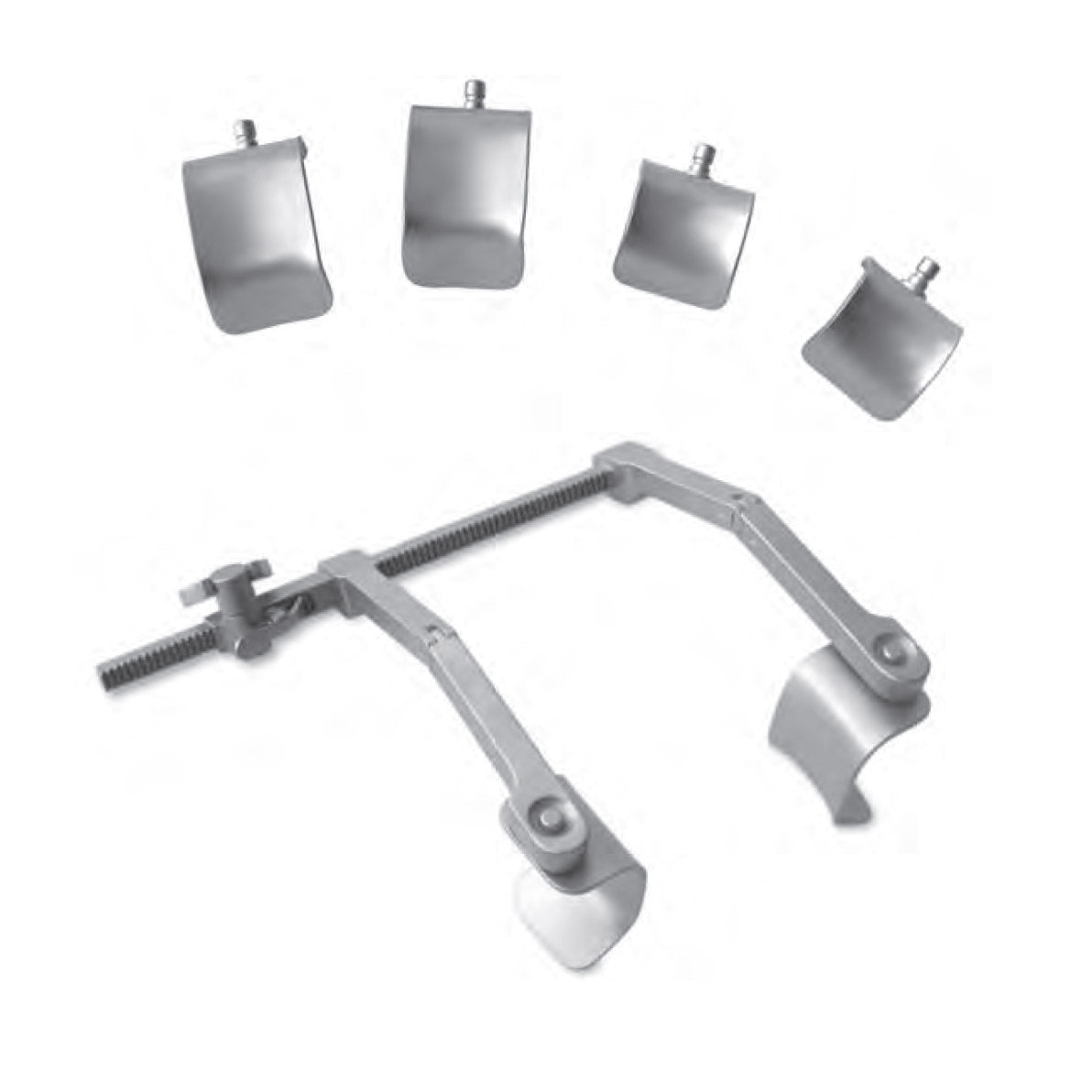 Kolbel Self-Retaining Retractor  Hinged Arm Complete Set