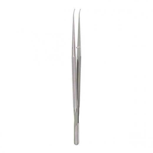 7 1/4" FineTouch Ring Tip Forceps  curved lightweight