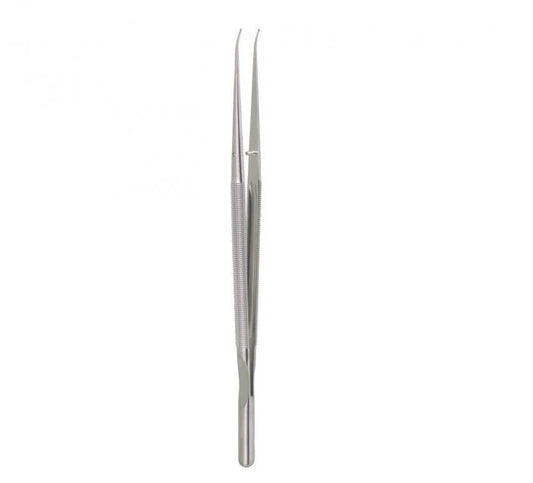 7 1/4 FineTouch Ring Tip Forceps  curved