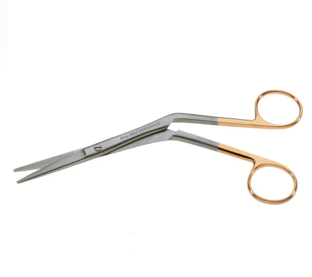 7" Tebbetts Type Septal Scissors (TC angled)