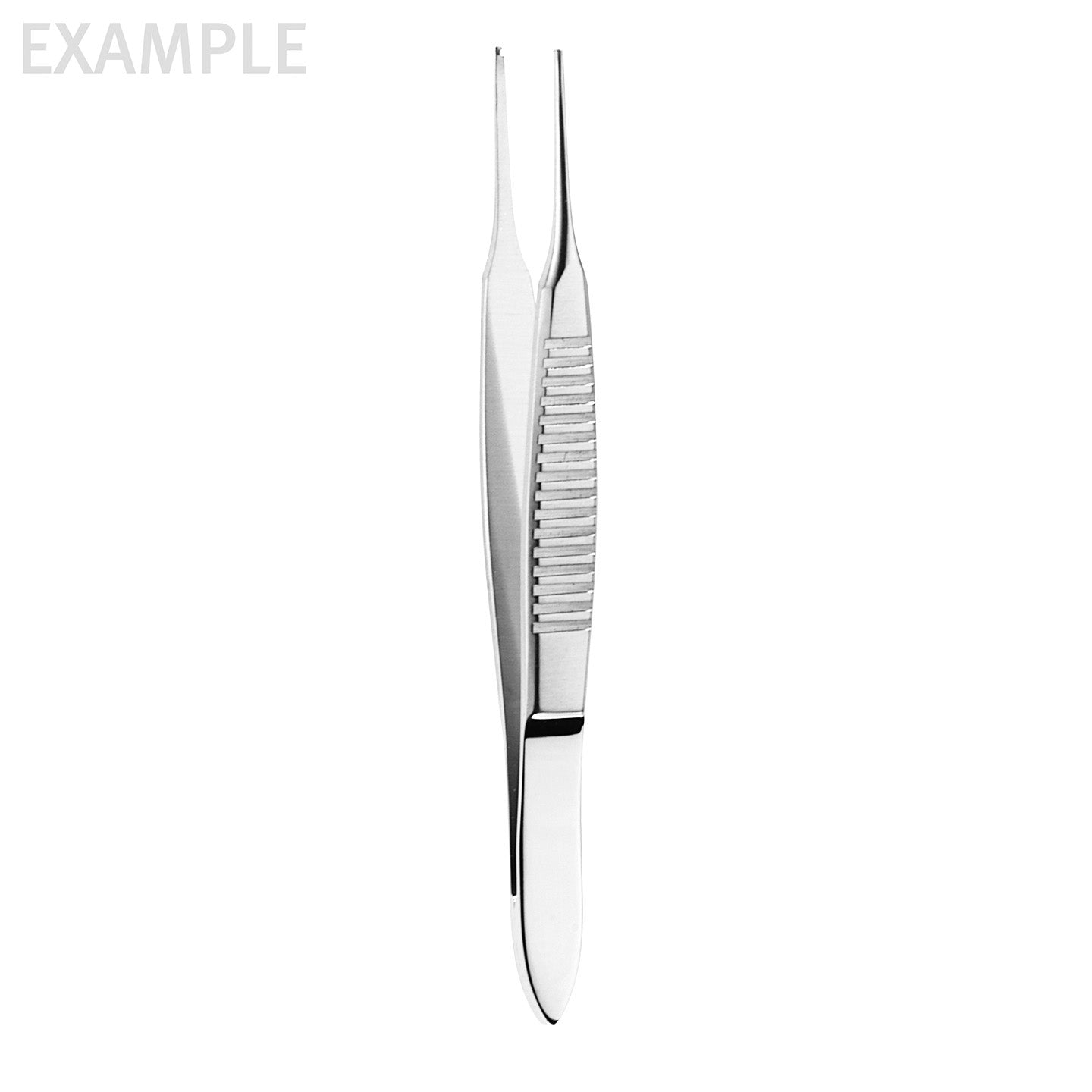 Graefe Iris Forceps  curved 12 teeth