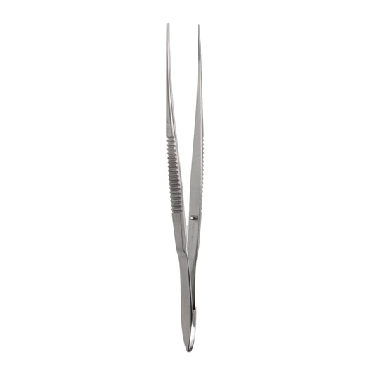 Dress Forceps serrated delicate tips straight