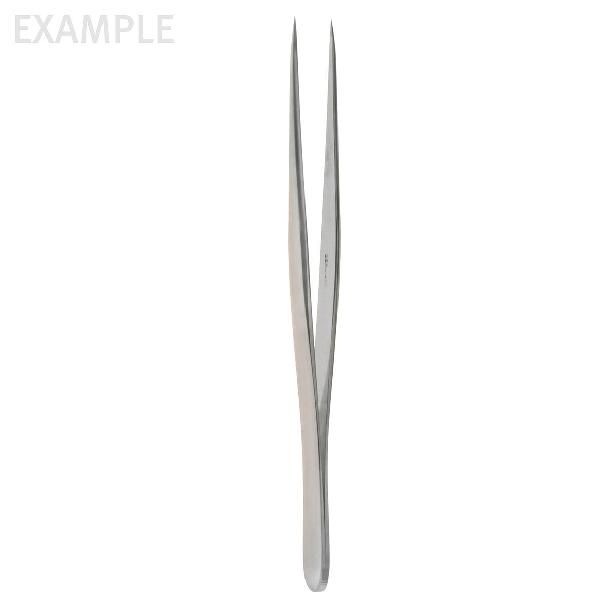 4 1/4 Jeweler Forceps w/platform x-fine