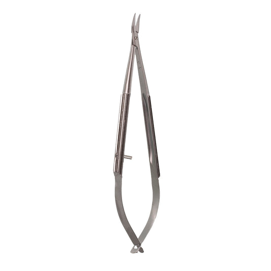 Troutman Needle Holder curved w/o lock