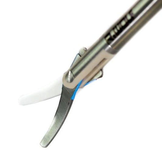 Wolf Power Grip Bipolar, Curved Metz Scissors w/ Cable