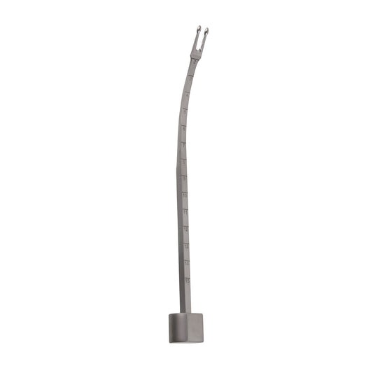 7 1/4" Obwegeser Nasal Septum Osteotome, 4mm tip.