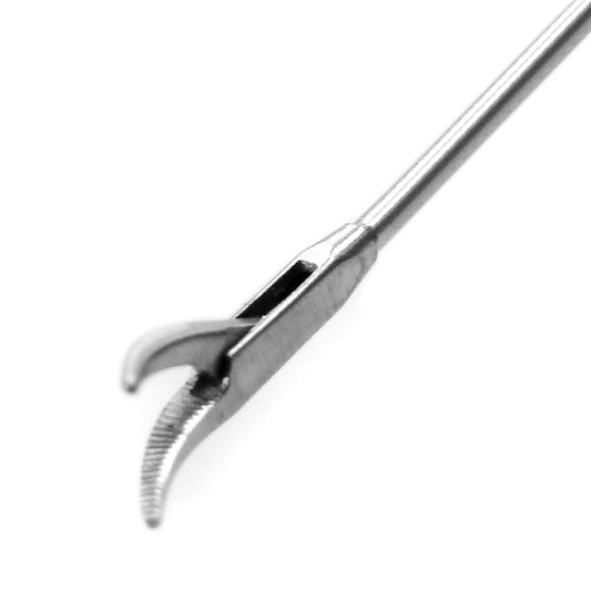 AED Curved Left Grasper, 1mm