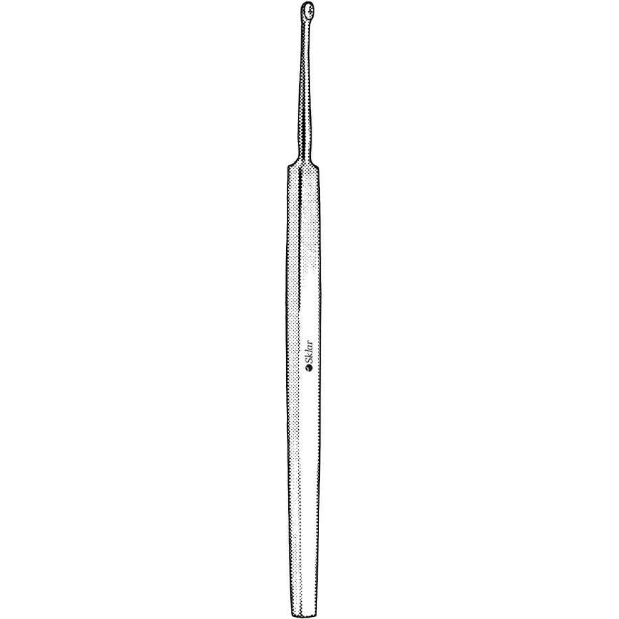 Hebra chalazion curette with sharp round cup