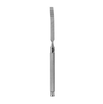 8" Davis Osteotome, 6 x 1.5mm Strong Curve