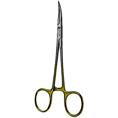 Curved vasectomy forceps 12cm for no-scalpel vasectomy