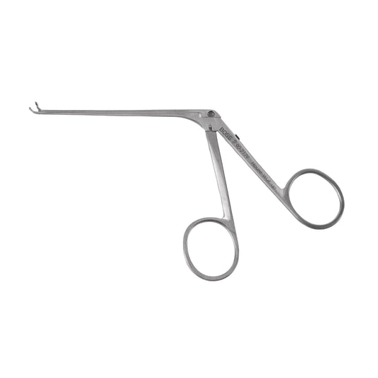 House Wullstein Ear Cup Forceps jaws angled up