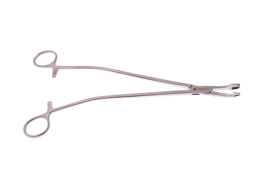 9 1/2" Van Doren Uterine Forceps, S-Shape