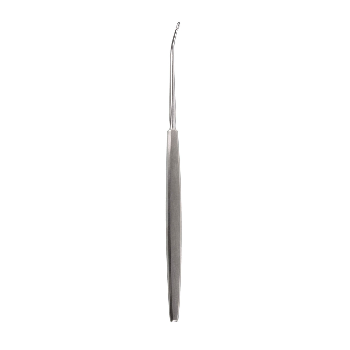 Sinus Curette, 2x5mm cup, curved 45°,