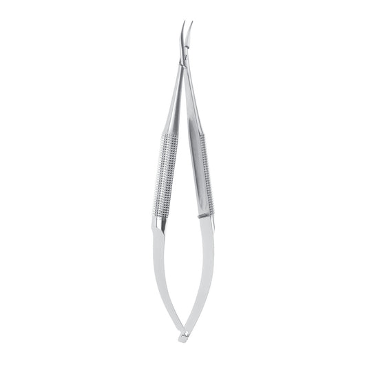 Needle Holder.5 mm diameter curled tip 10 mm dia.