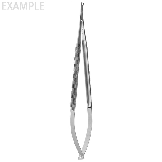 15cm Scissors with curved 9mm blades.