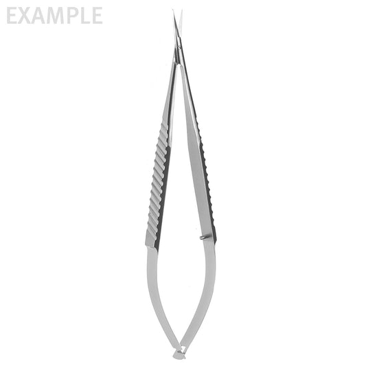 15cm Scissors 19mm curved serrated 8mm wide