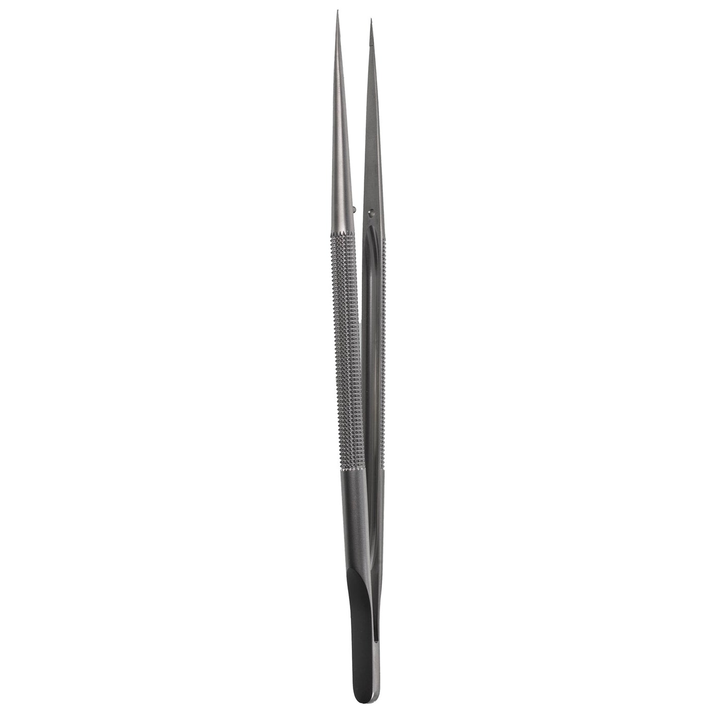 Micro Forceps (8mm round handle: straight, 7 1/4 inch)
