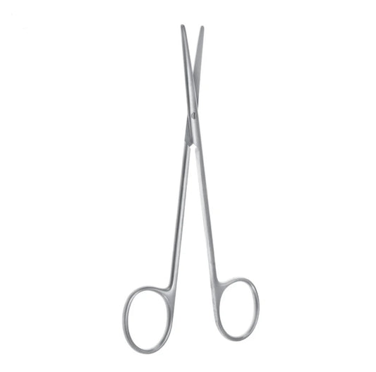 9" Metz Scissors, delicate, slender, straight.