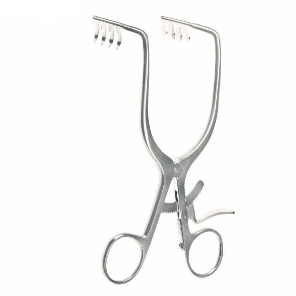 Adson Cerebellum Retractor (7 1/2" Angled 90°, Sharp)