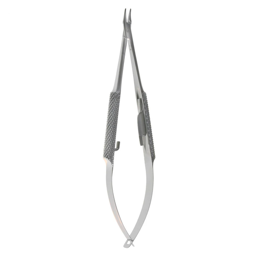 Anis Needle Holder x-del curved w/o lock 126mm