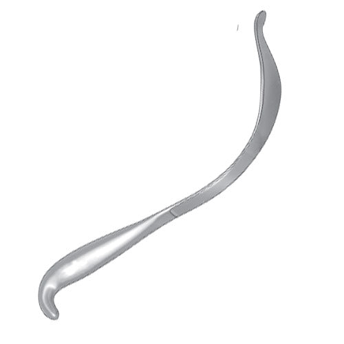 Aufranc cobra retractor 10 1/4 Pointed Tip Serrated