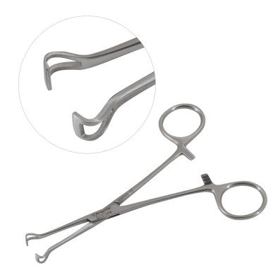 Babcock 45cm Forceps with Ratchet Flushable