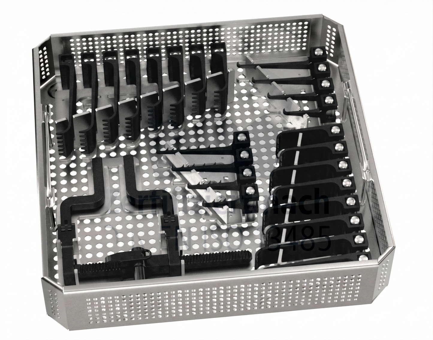 Basic McCulloch Retractor Set with Tray