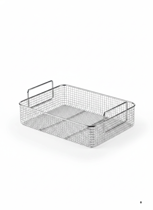 3/4 Three-Quarter Stainless Steel Wire Basket