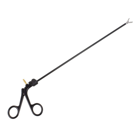 Blunt Nose Grasping Forceps – 45 cm, Straight, Monopolar