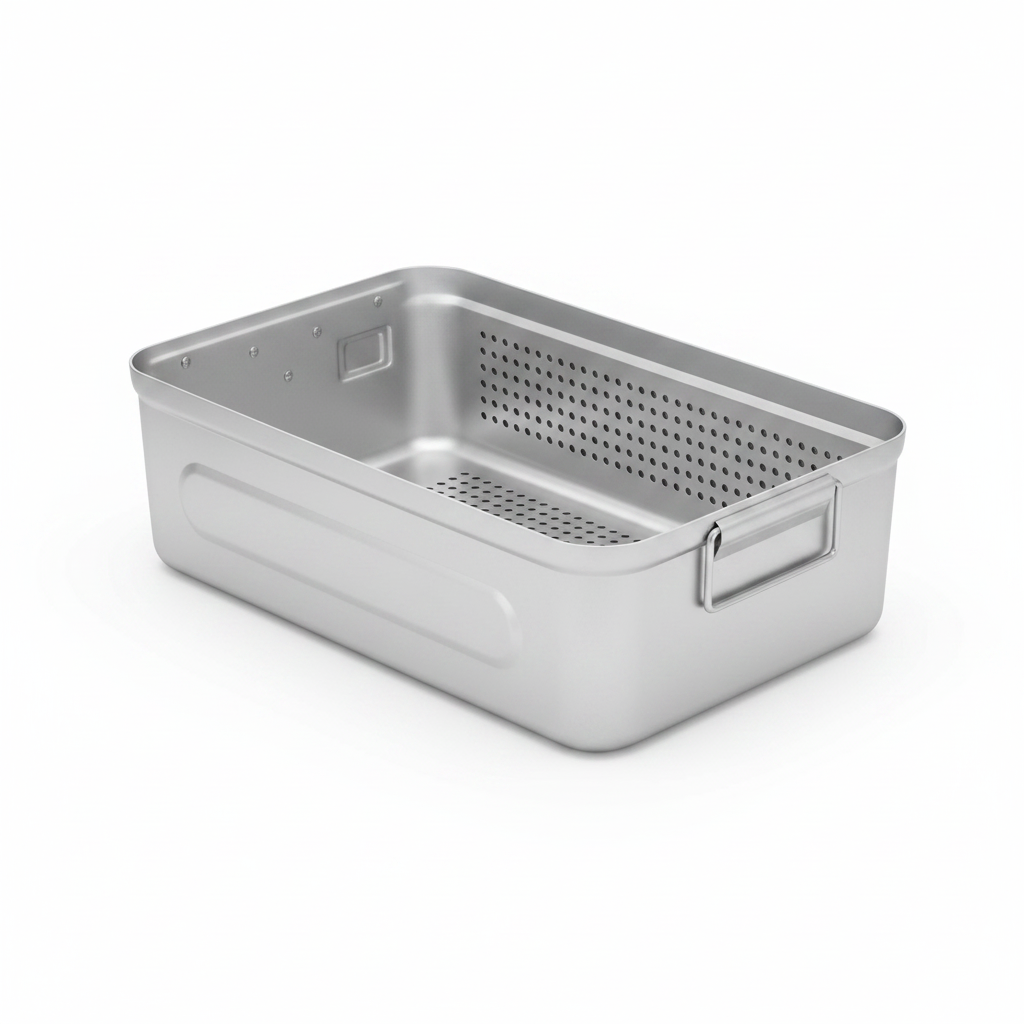 1/1 Full-Size Perforated Sterilization Container Bottom