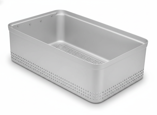 3/4 Three-Quarter Perforated Container Bottom