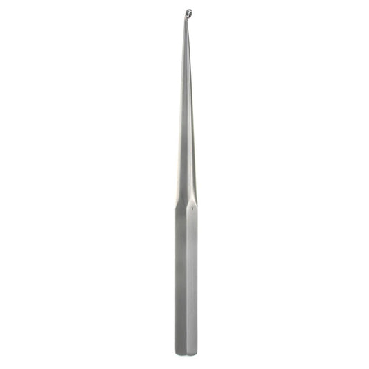 Brun Curette – 2-0 angled hex handle 9″