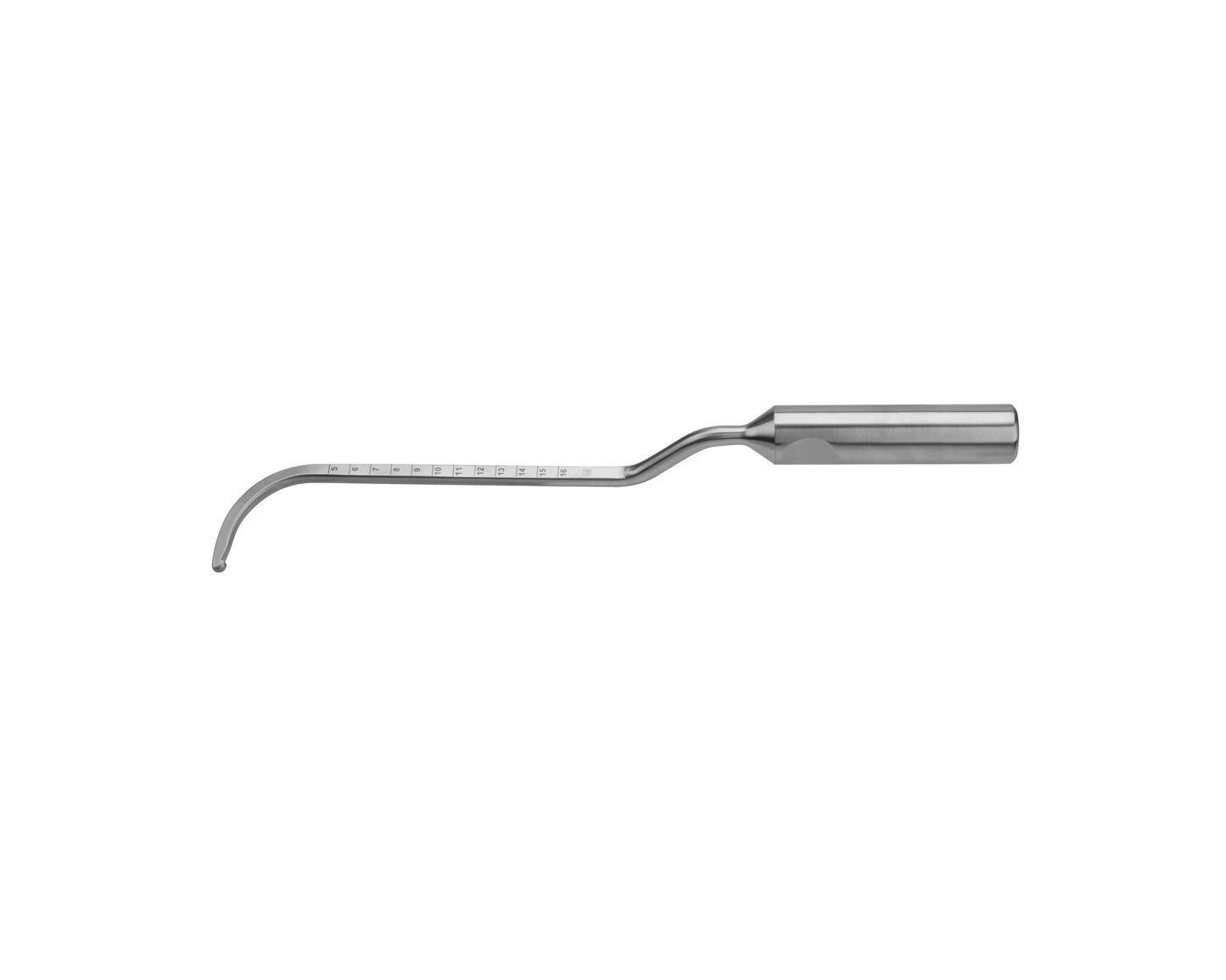 Langenbeck endoscopic dissector curved