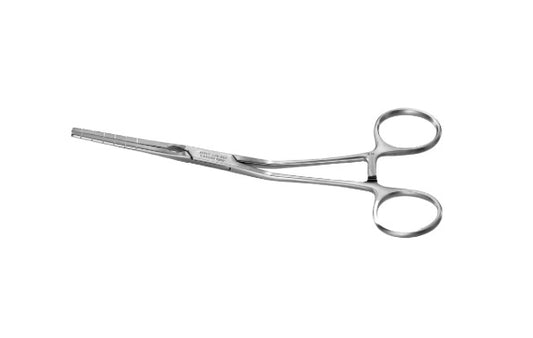 Cooley Graft Clamp  Heavy Serrated  hole at distal tip
