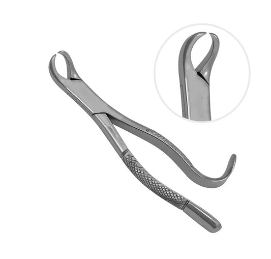 Cowhorn Hook Forceps, 15cm circular handle, standard hooks