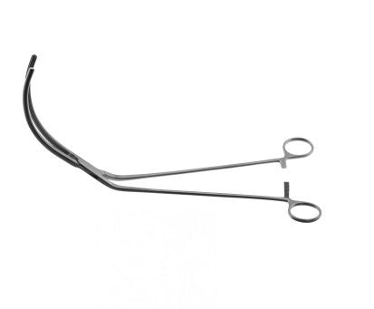 Crawford Thoraco-Abdominal Aneurysm Clamp  S curved angled tips