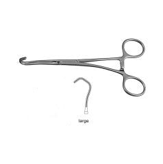 Debakey Abdominal Aorta Clamp  5.5cm long  teeth