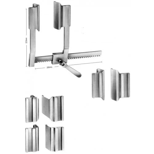 Debakey Rib Spreader Blades