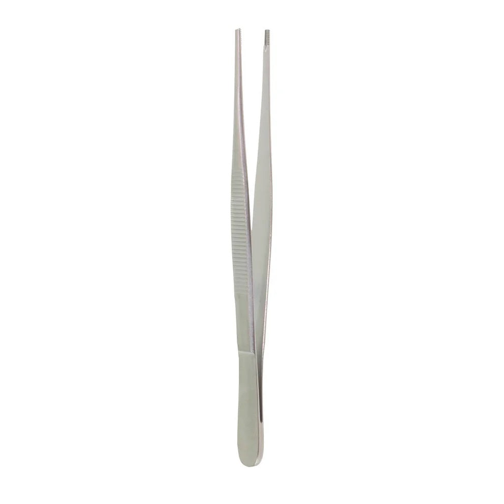 Brown Tissue Forceps, Set of 8, Side Sharp Points (8 Teeth)