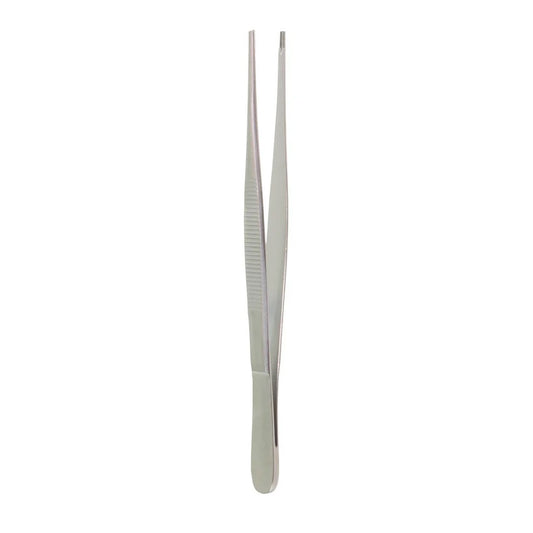 Brown Tissue Forceps, Set of 8, Side Sharp Points (8 Teeth)