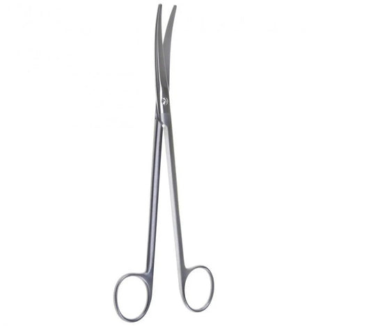 Eleven Mayo-Harrington curved scissors 